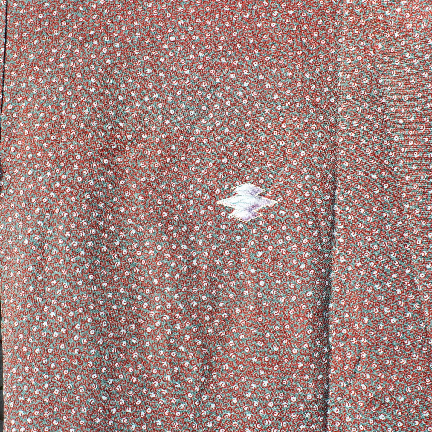 HAORI Kimono - Kasuri Motif with kasuri-style accents
