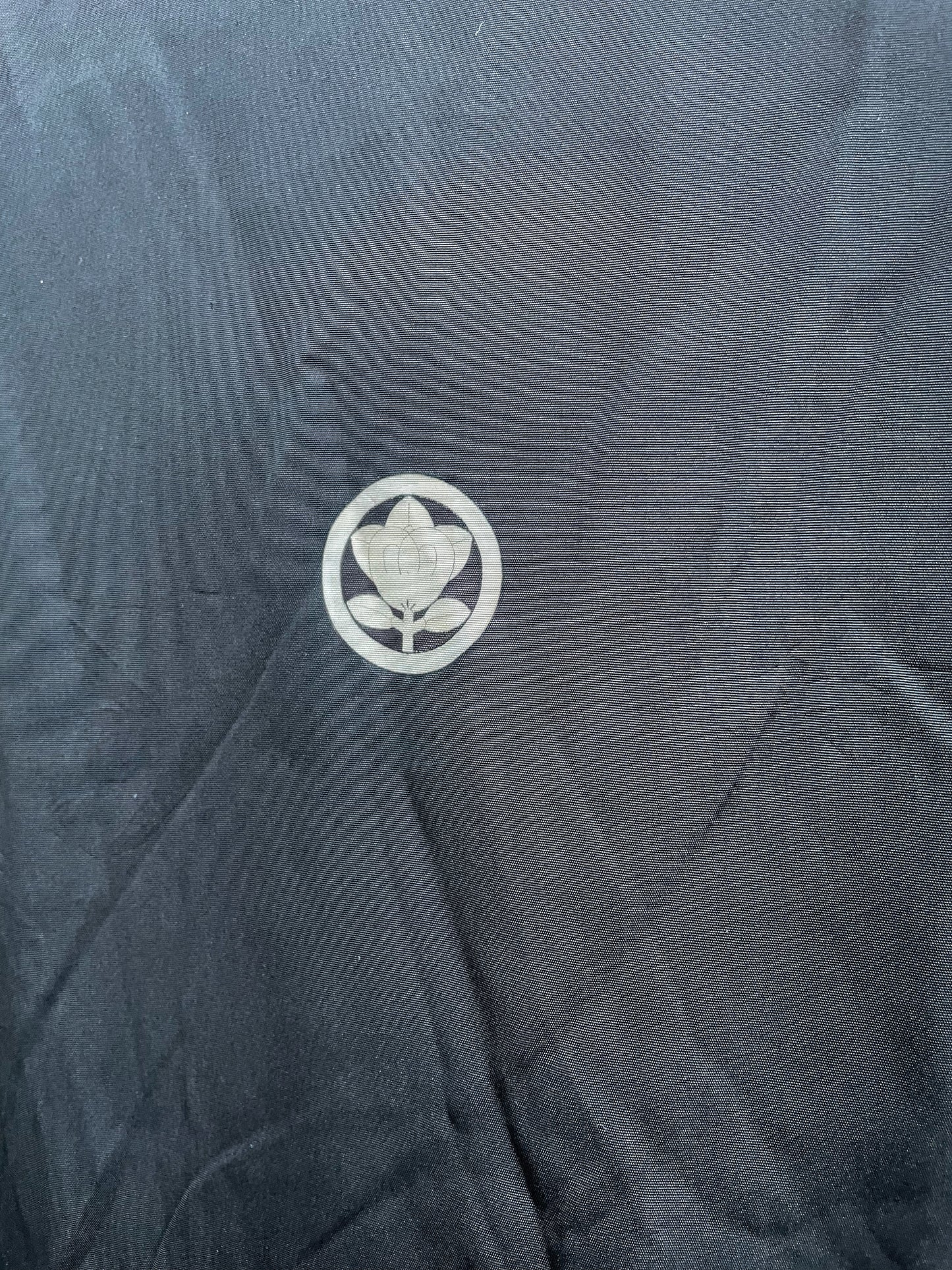 HAORI Kimono - Black Painted Samurai