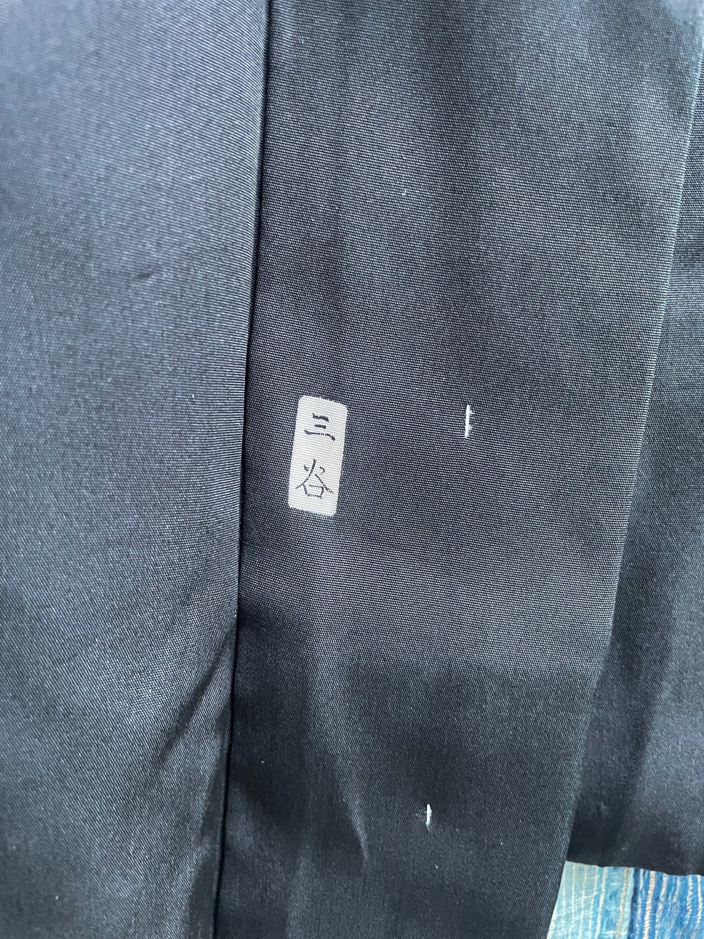 HAORI Kimono - Black Painted Samurai
