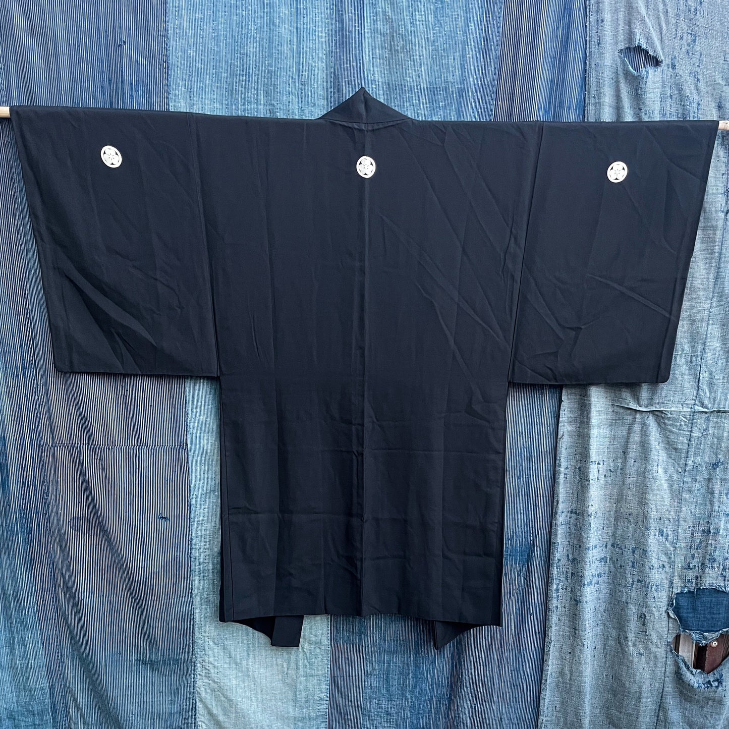 HAORI Kimono - Black Bamboo Forest