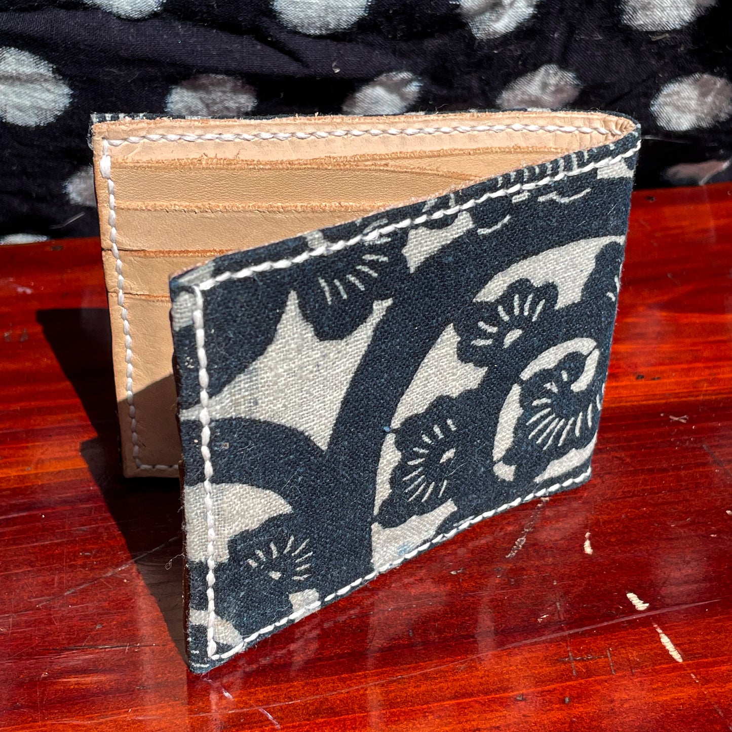Wallet - Japanese Antique Fabric - Sakiori