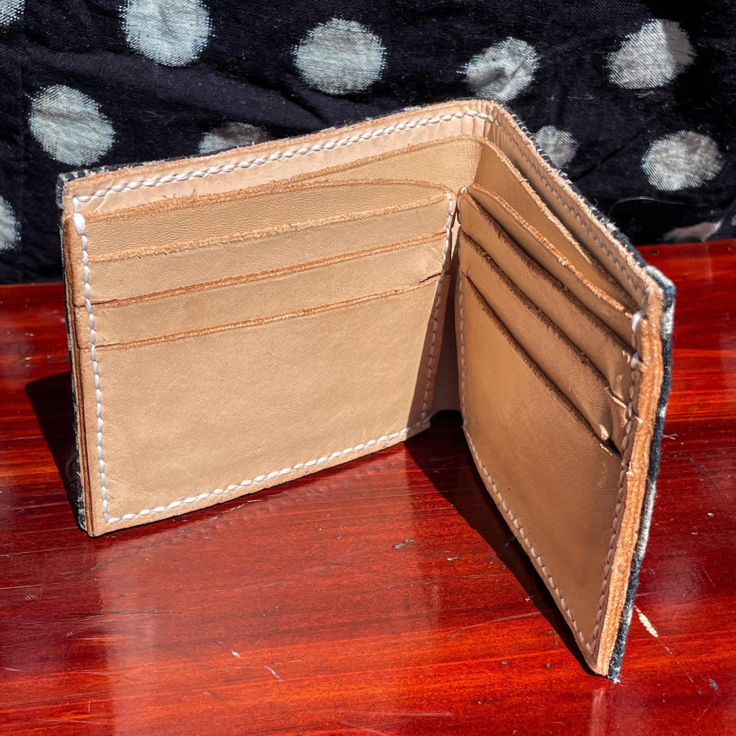 Wallet - Japanese Antique Fabric - Sakiori