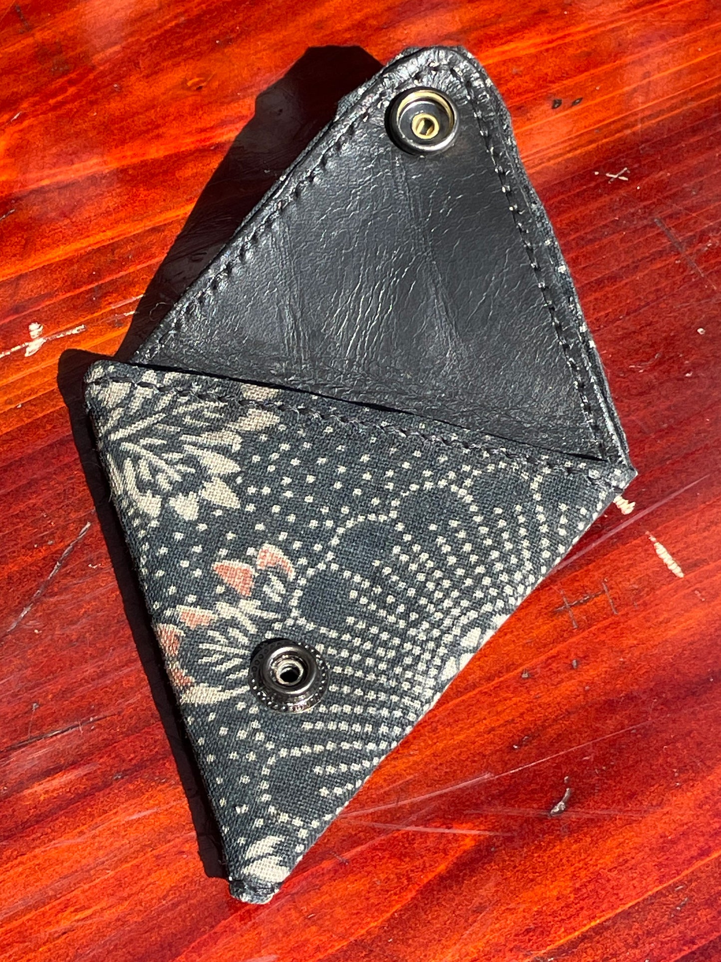 Daruma Furugi Coin Purse - Katazome