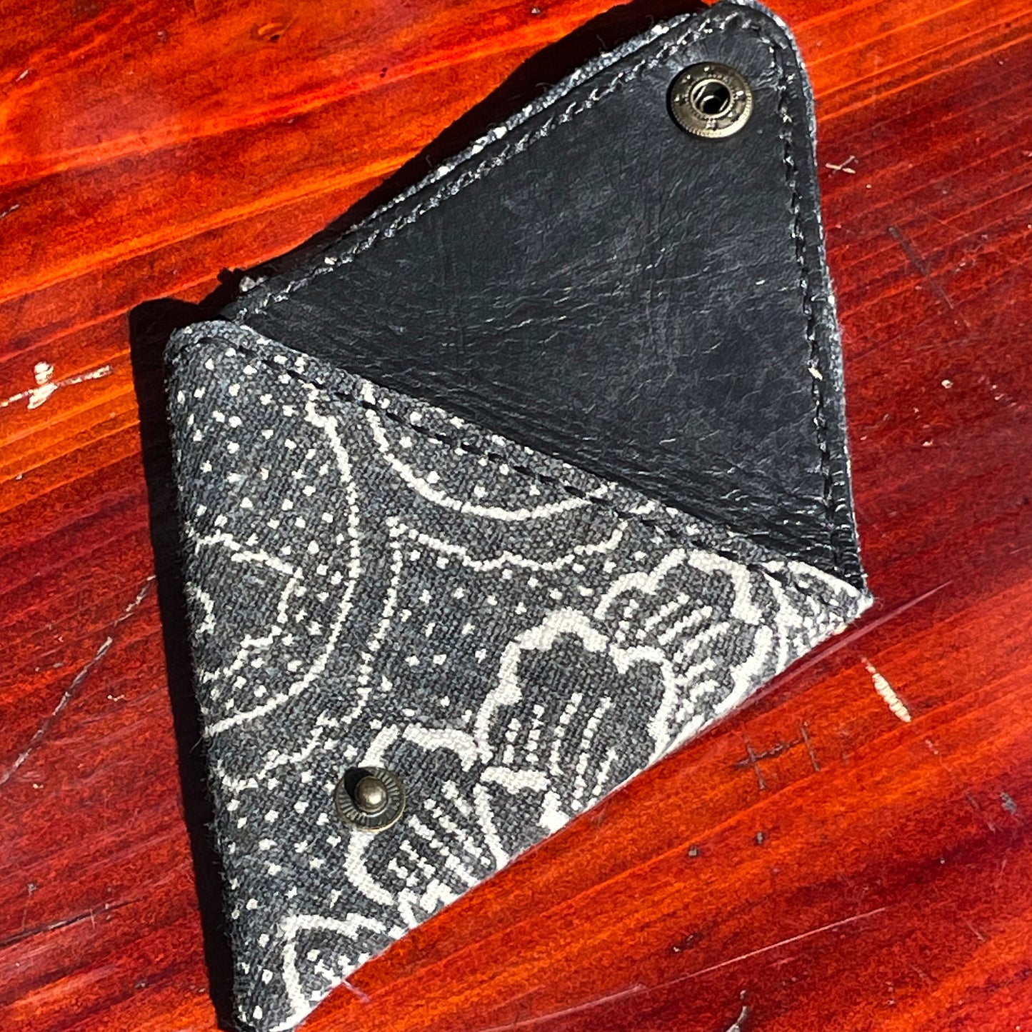 Daruma Furugi Coin Purse - Katazome