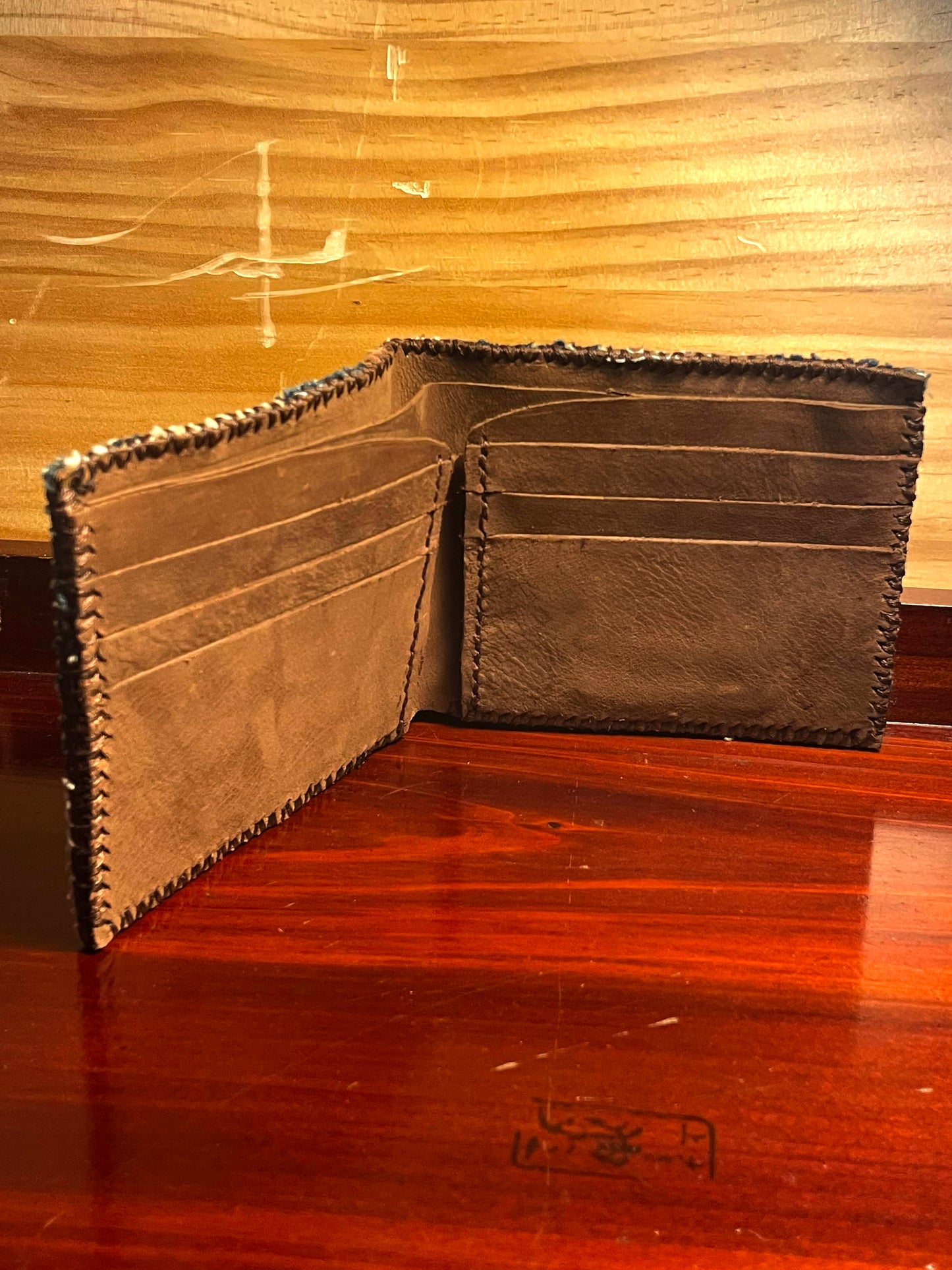 Wallet - Japanese Antique Fabric - Sakiori