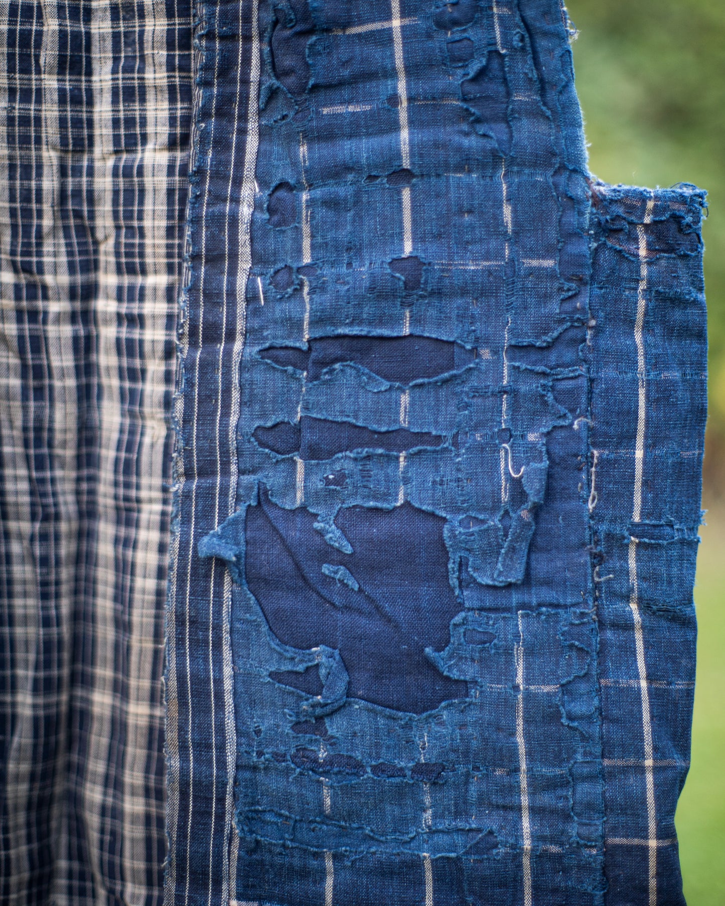 BORO NORAGI Farmer Sleeve - Indigo Material - Daruma Furugi