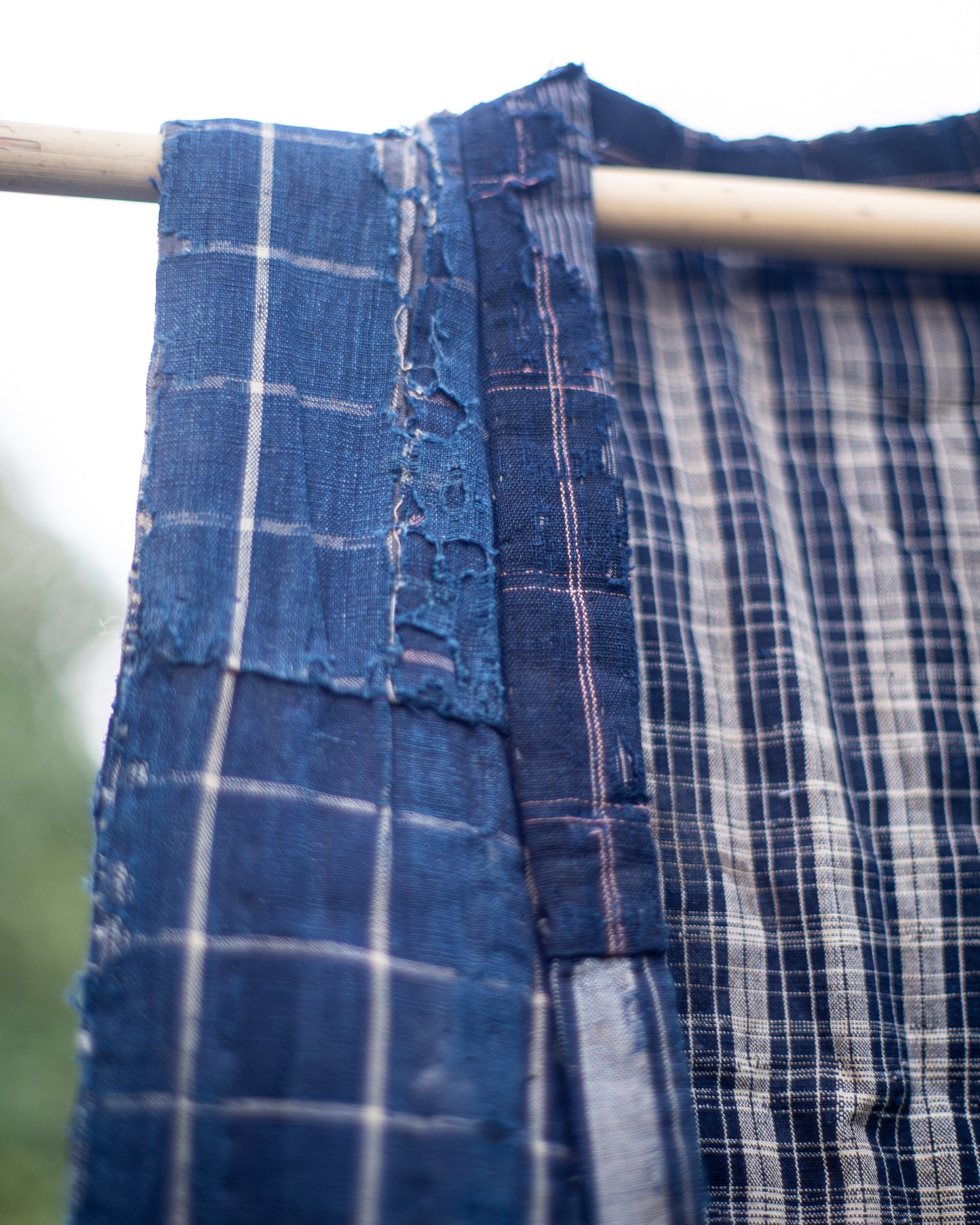 BORO NORAGI Farmer Sleeve - Indigo Material - Daruma Furugi