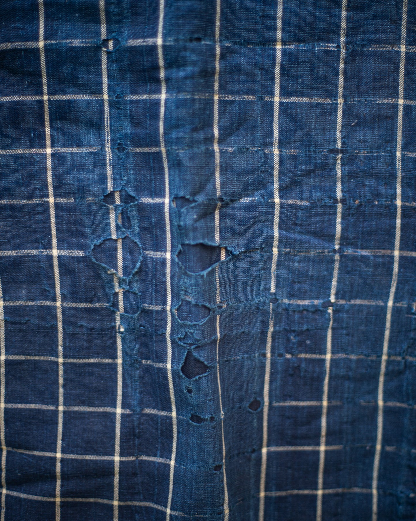 BORO NORAGI Farmer Sleeve - Indigo Material - Daruma Furugi