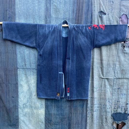 KENDOGI Indigo Jacket - Mid Aizome Blue