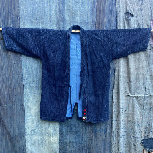 KENDOGI Indigo Jacket - Mid Aizome Blue