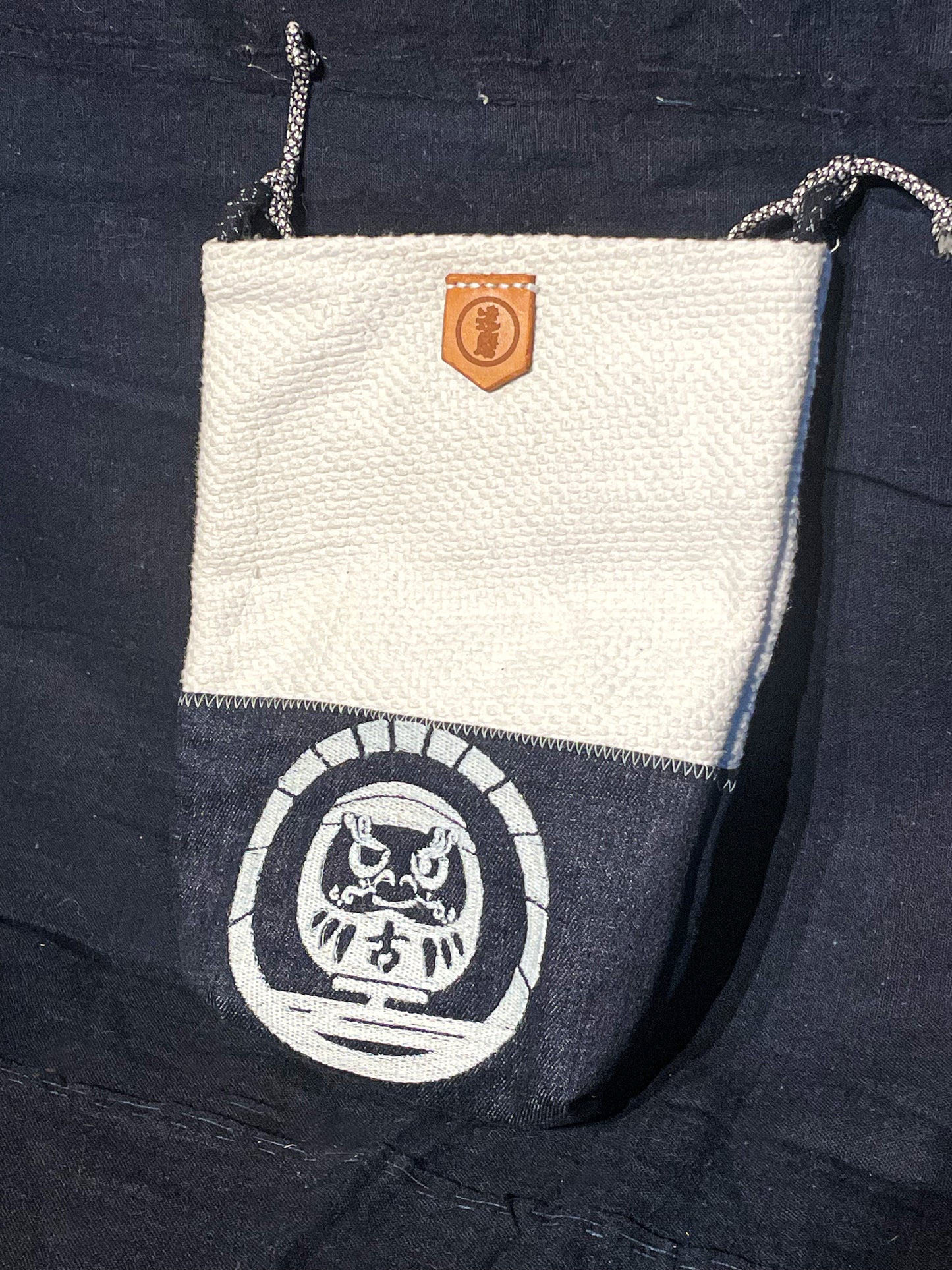 Daruma Furugi Kendo Embroidery Tote Bag