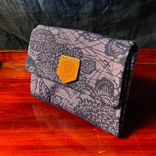 Daruma Furugi Fabric Wallet - Japanese fabric