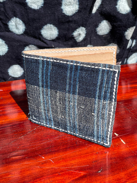 Wallet - Japanese Antique Fabric - Sakiori