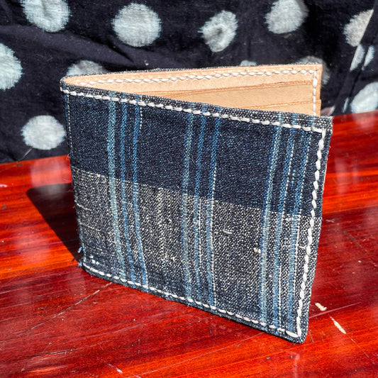 Wallet - Japanese Antique Fabric - Sakiori