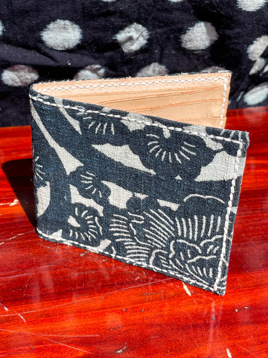 Wallet - Japanese Antique Fabric - Sakiori