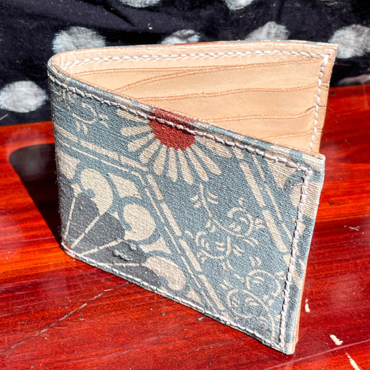 Wallet - Japanese Antique Fabric - Sakiori