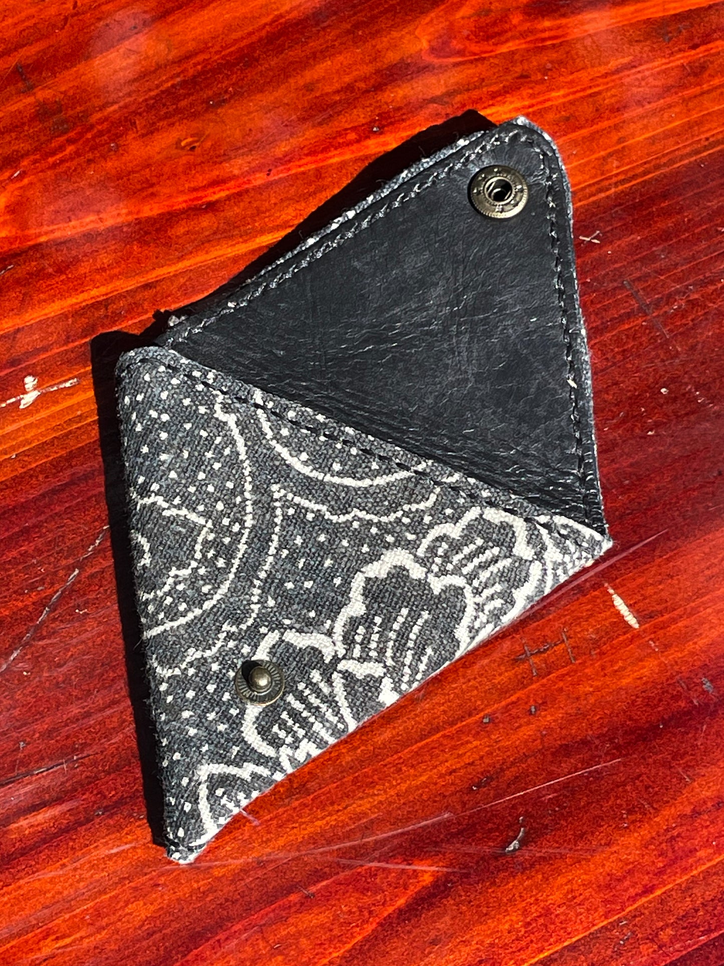 Daruma Furugi Coin Purse - Katazome