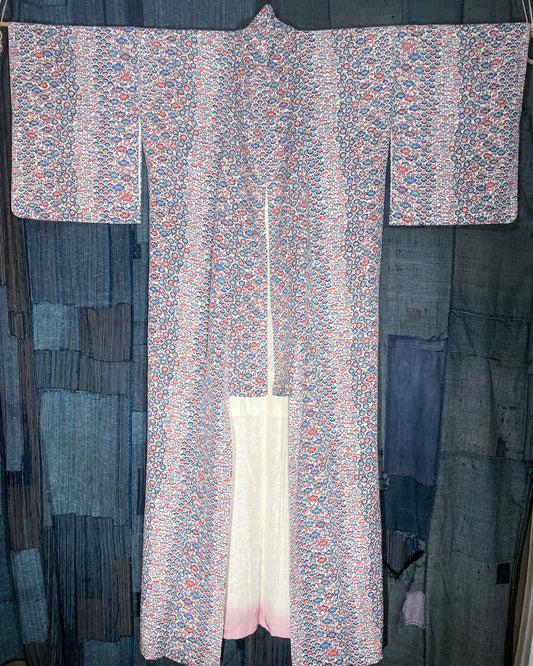 Woman's Kimono - Bingata Wisteria Dream