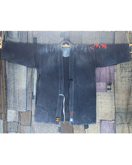 KENDO Indigo Jacket - Mid Aizome Blue
